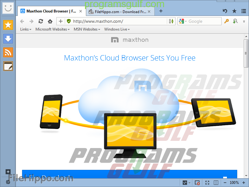 متصفح ماكس ثون maxthon browser 