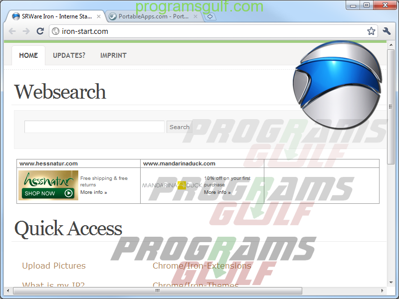SRWare Iron 116.0.5900.0 download the new version for ipod